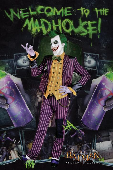 Joker Arkham Asylum Cosplay III by AlexWorks on DeviantArt