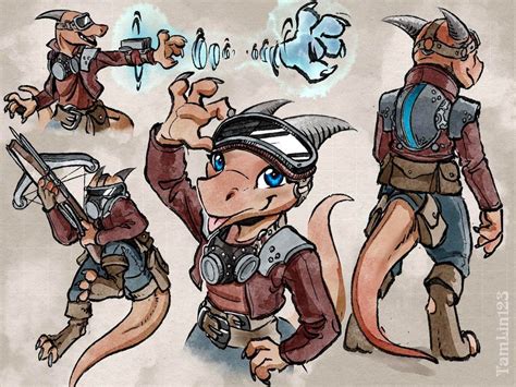 [OC][Art] Flike, Kobold Artificer : DnD | Dungeons and dragons ...