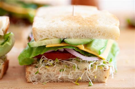 Loaded Veggie Sandwich Recipe