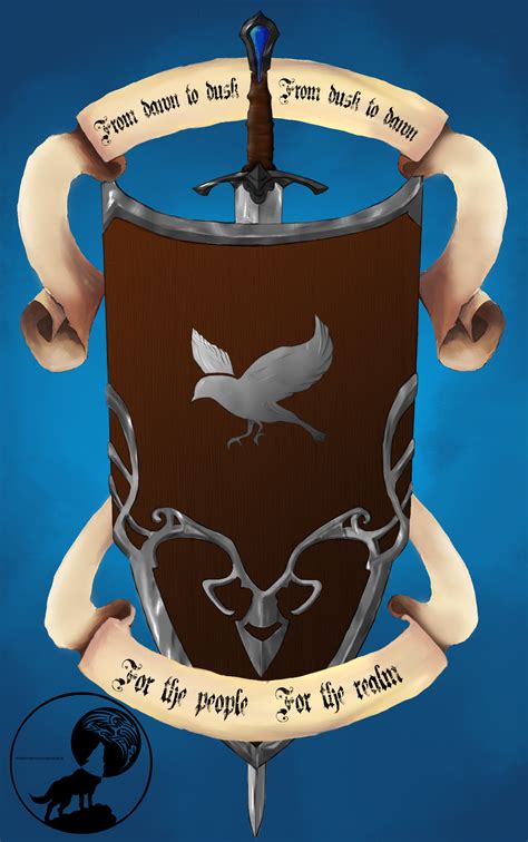 Coat of Arms - Family Crest, House Nightingale by Wolfspirit1993 on DeviantArt
