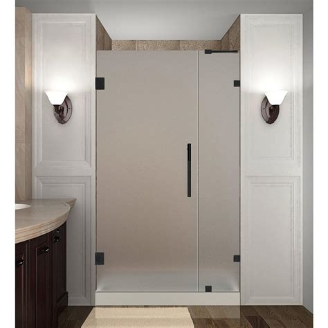 Aston Nautis 31.25 - 32.25 in. x 72 in. Frameless Hinged Shower Door ...