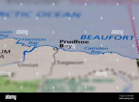 Prudhoe bay map hi-res stock photography and images - Alamy