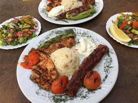 [I ate] Adana kebab with chicken rice and a mixed salad #recipes #food ...