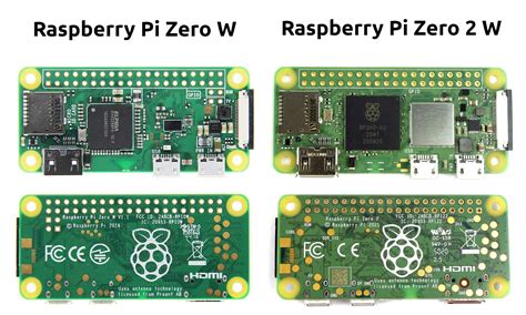 Raspberry Pi Zero 2 W and Zero W features comparison - CNX Software