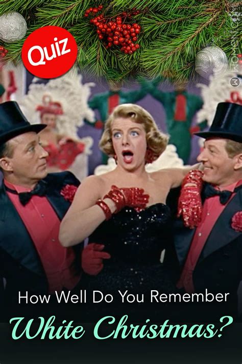 Quiz: This Is The Hardest "White Christmas" Movie Quiz You'll Ever Take ...