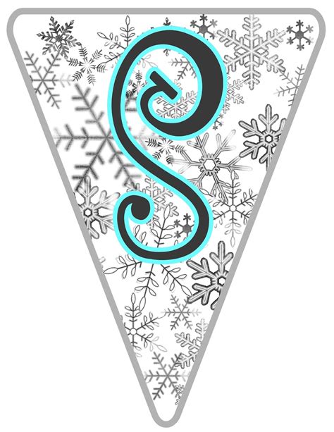 HollysHome Family Life: FREE "Let it snow" Banner printable in red or blue