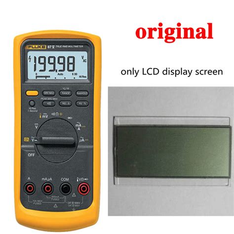 For FLUKE 87 LCD Screen for FLUKE 87 LCD DISPLAY SCREEN 87 Digital Multimeter fluke 87 display ...