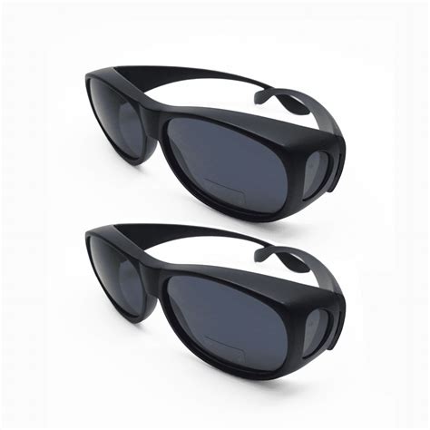 Fit Over Sunglasses, Smoke, 2/Pack - Walmart.com