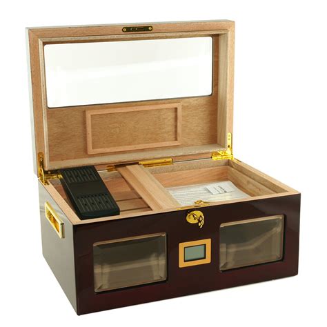 125 Cigar Humidor with digital hygrometer | Cigar Star – Premium Quality Cigar Humidors and ...