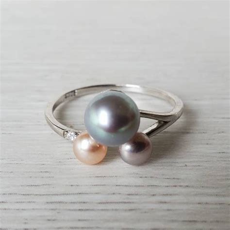 Freshwater Pearl Ring - Etsy