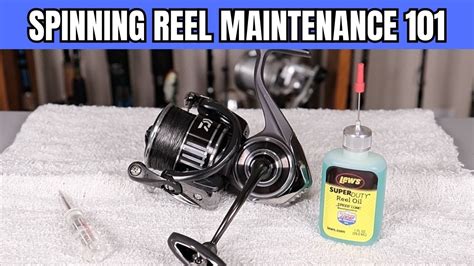 Basic Spinning Reel Maintenance Tutorial For Beginners - YouTube