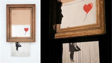 Banksy’s Self-Shredding Painting ‘Love Is in the Bin’ Goes on Display ...