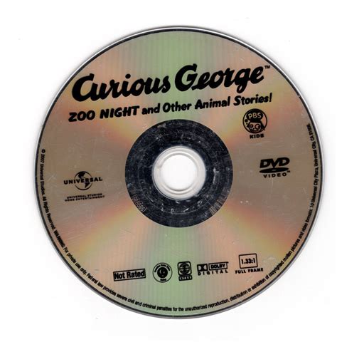 Curious George Zoo Night and Other Animal Stories DVD Professionally C – 1factoryradio