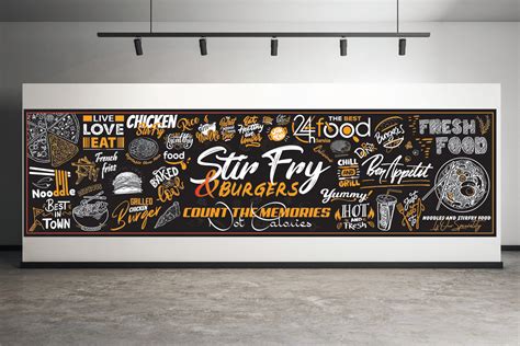 Food Wall Art on Behance