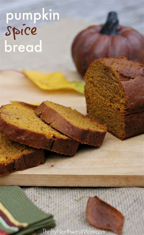 Pumpkin Spice Bread Recipe | Recipe | Pumpkin spice bread, Pumpkin ...