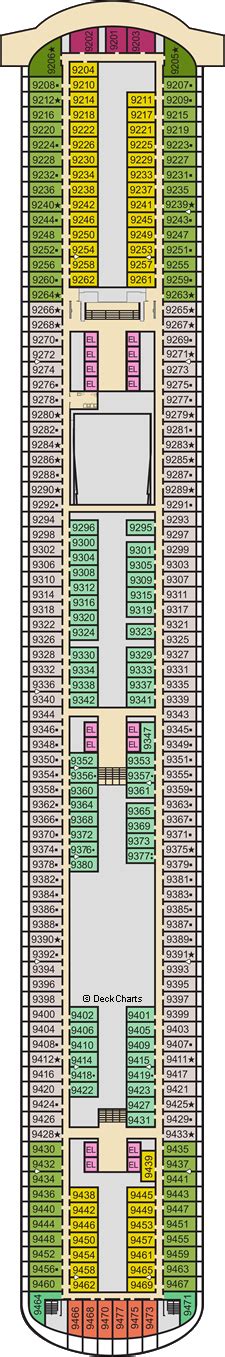 Carnival Horizon Deck Plans: Ship Layout, Staterooms & Map - Cruise Critic