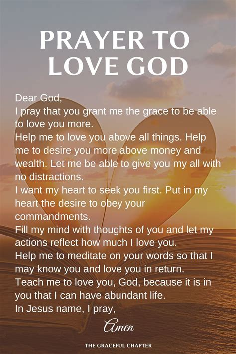 How To Love God - The Graceful Chapter