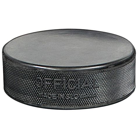 Official Black Ice Hockey Puck