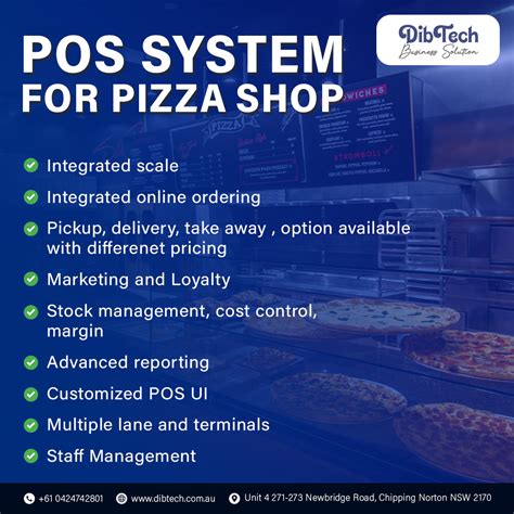 Pos System for Pizza Shop - DibPos