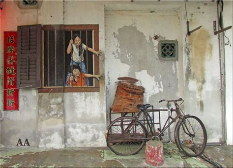 Beautiful wall painting , George Town Penang, Malaysia by Aili A ...