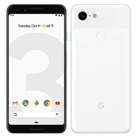 Buy Google Pixel 3 Refurbished Good 128GB, Clearly White - MyDeal