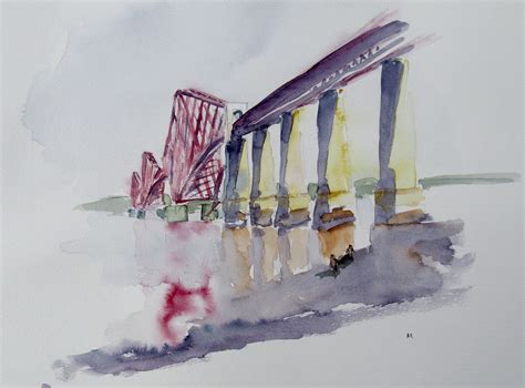 Forth Rail Bridge | Abstract artwork, Painting, Abstract