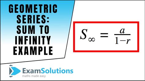 How To Determine Sum Of Geometric Series