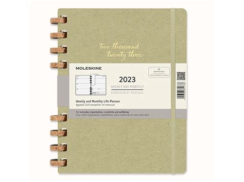 Moleskine Planner 12m 2023 Hard XL Mnd&Uke Hor – Olive – Global Hobby og Kunst