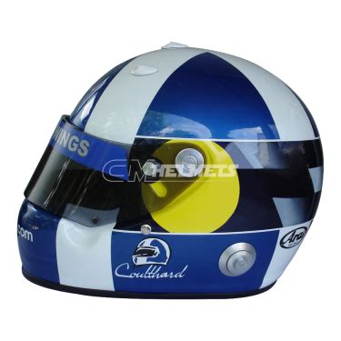 DAVID COULTHARD 2005 F1 REPLICA HELMET FULL SIZE - CM Helmets