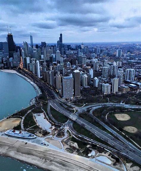 Chicago Skyline from Above