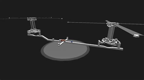 SimplePlanes | Tandem Helicopter Rotor System