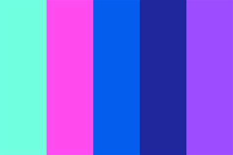 1986 miami vice brights Color Palette