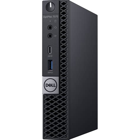 Dell OptiPlex 7070 Desktop Computer - Intel Core i7-9700T - 16GB RAM - 256GB SSD - Micro PC ...