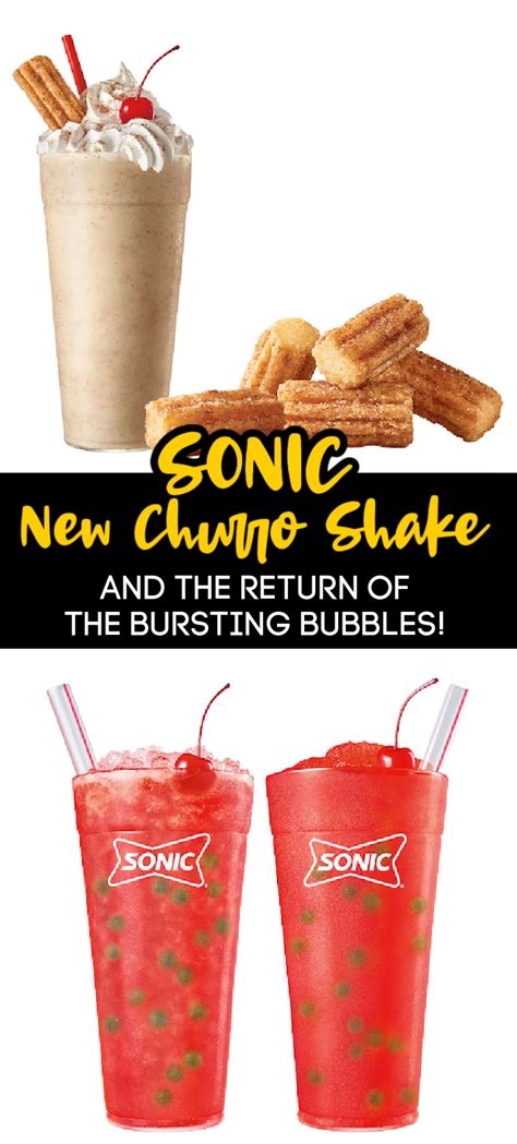 Bursting Bubbles Are Back At SONIC and I Am On My Way