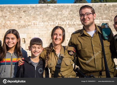 Jerusalem Israel December 2023 Induction Ceremony New Graduates Idf ...