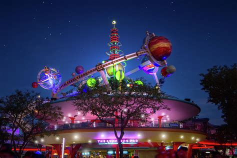 Astro Orbiter In Tomorrowland Photograph by Mark Andrew Thomas