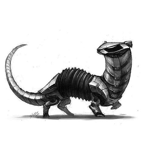 Tonight's robot, no. 23 #marchofrobots #mech #art #robot #ferret # ...