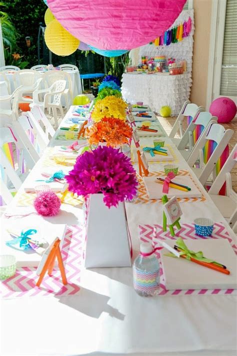 Ideas for Table decoration for birthday party of your child
