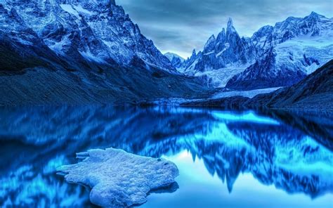 landscape, Mountain, Lake, Snow, Ice Wallpapers HD / Desktop and Mobile Backgrounds