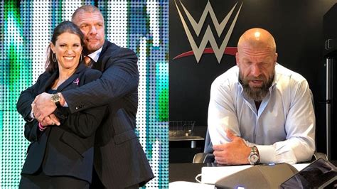 Triple H text message about Stephanie McMahon divorce rumors revealed ...