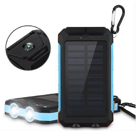 GGX ENERGY 8000mah Portable Solar Battery Charger for Phone Outdoor ...