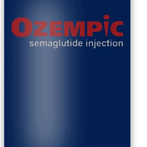 Ozempic Semaglutide Injection Poster | TeeShirtPalace