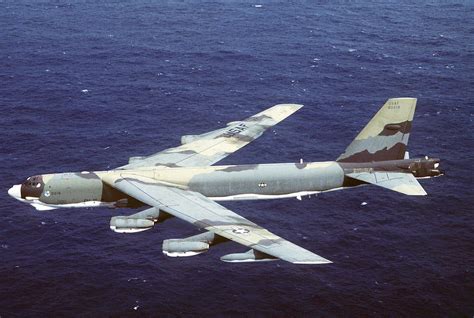 B-52G over the water. | Aircraft, Military aircraft, Military