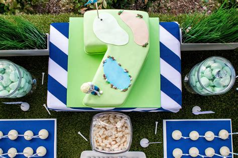 7th Birthday Putt-Putt Partee Cake! | Golf birthday party, Cupcake invitations, Party pony