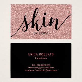 Esthetician Business Cards & Templates | Zazzle