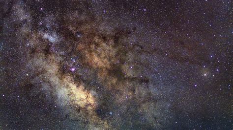 nebula, galaxy, stars, glow, space, 4k HD Wallpaper
