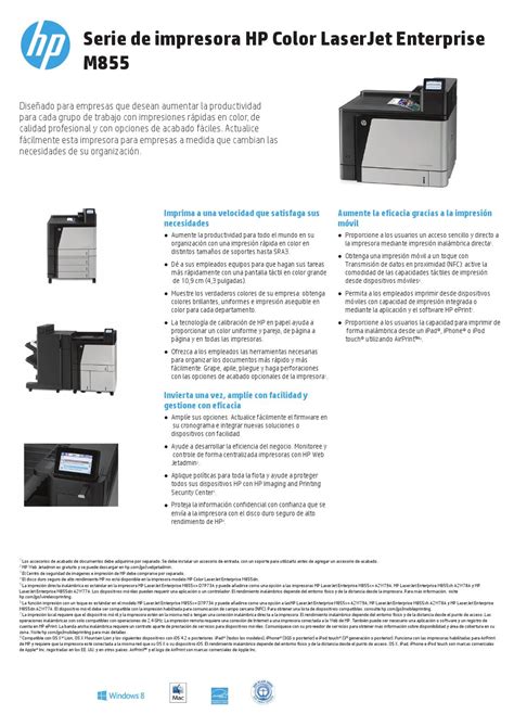 Color hp laserjet enterprise m855 by Radikal Systems - Issuu