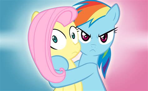 My Little Pony, Fluttershy, Rainbow Dash