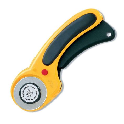 Olfa RTY-2/DX Deluxe Handle Rotary Cutter 45mm - Fabric8