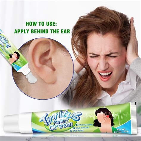 Buy Tinnitus Relief Cream Ear Pain Relief Treatment Ointment For Women Men Tinnitus Relief Cream ...